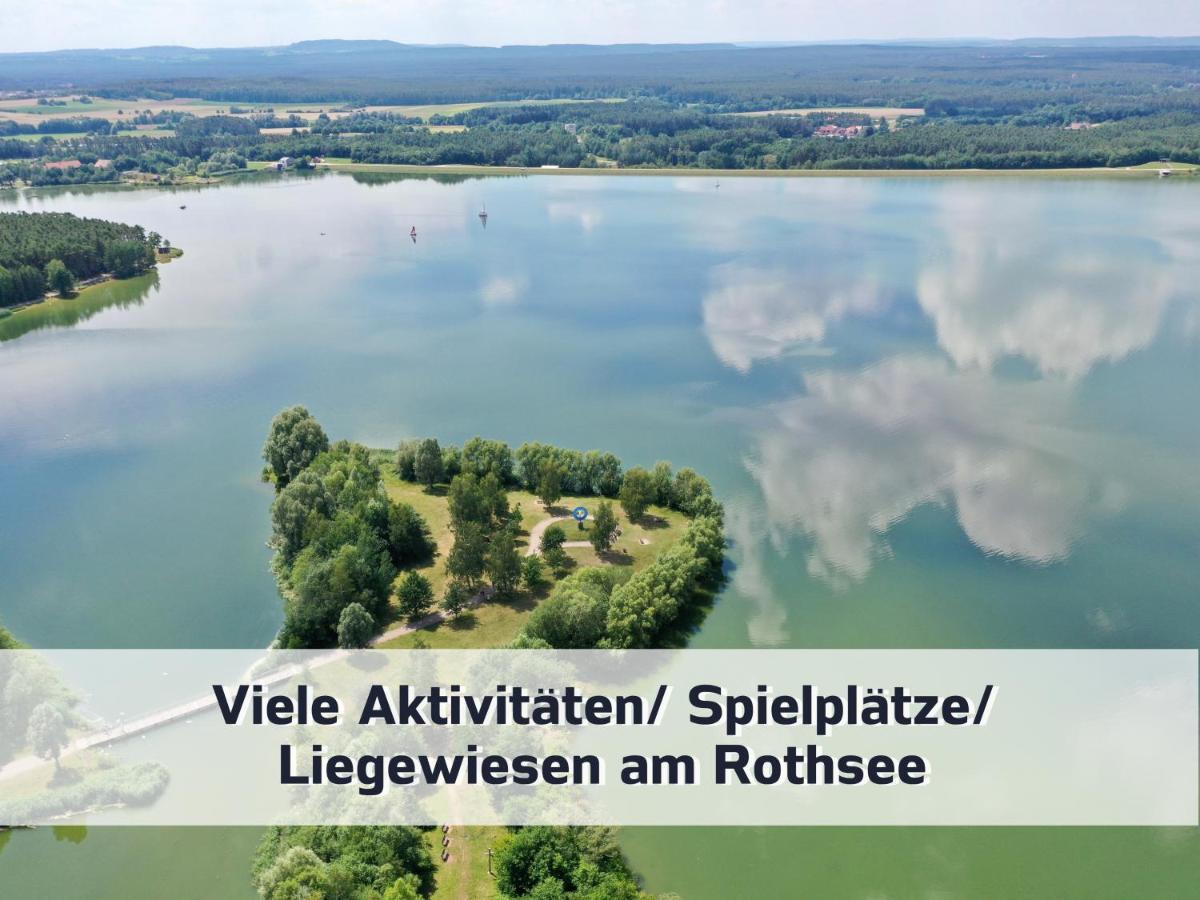 Ferienhaus Rothsee-Oase Ideale Ausgangslage Mit Tollem Ausblick, Sauna Und Privatem Garten Roth  Kültér fotó